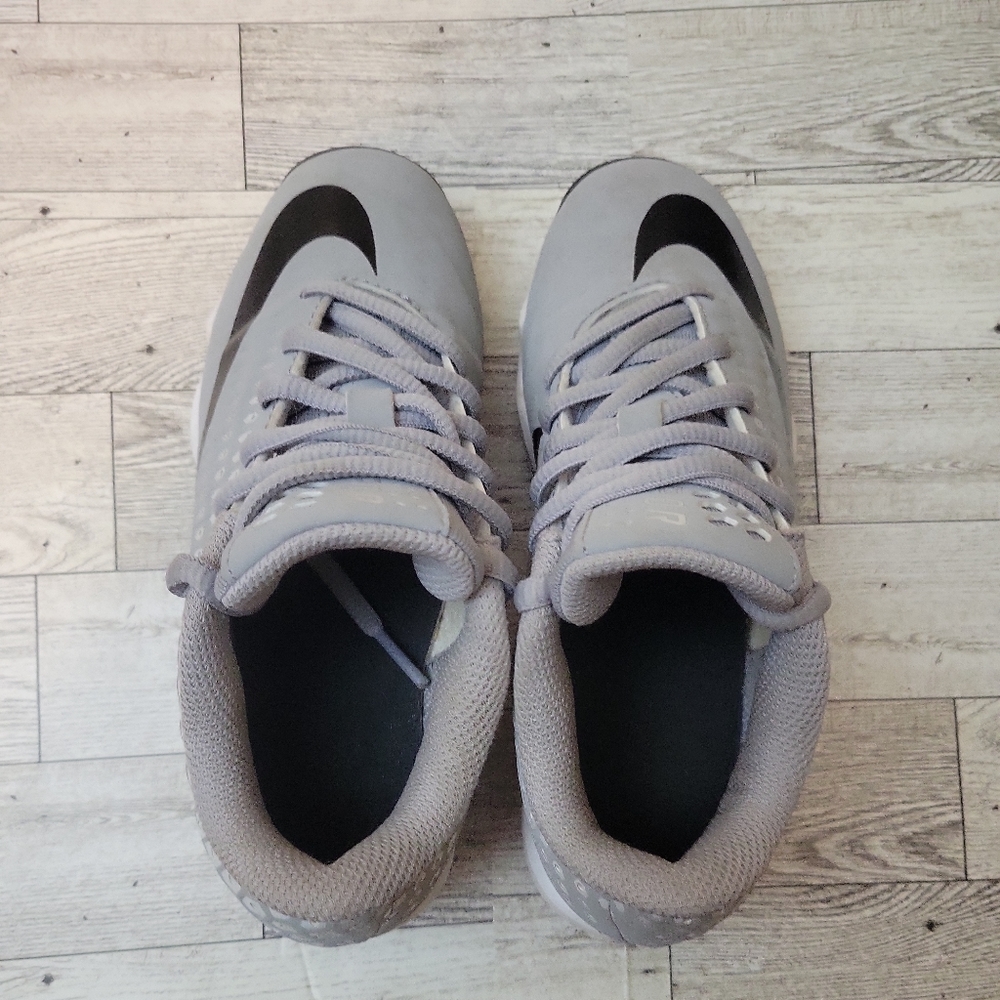 Sold Nike Boys Fastflex Baseball Cleats Size 1Y Gray AQ8151-002 - Picture 5 of 10